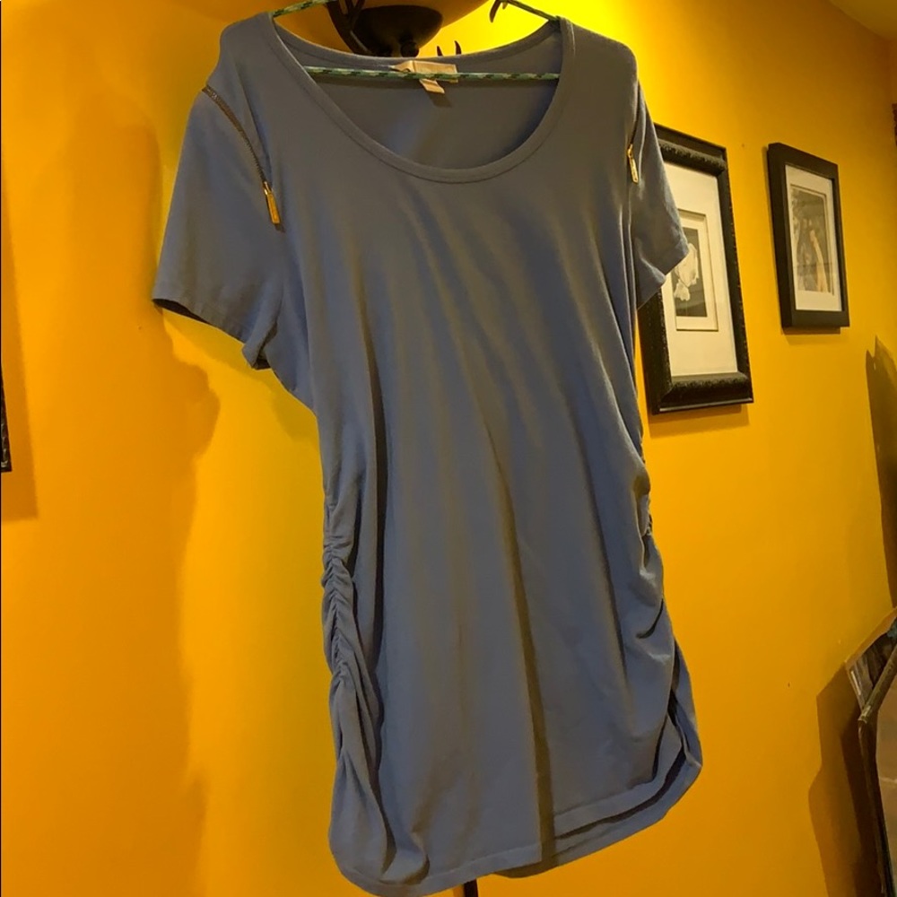 Michael Kira shirt sleeve top large